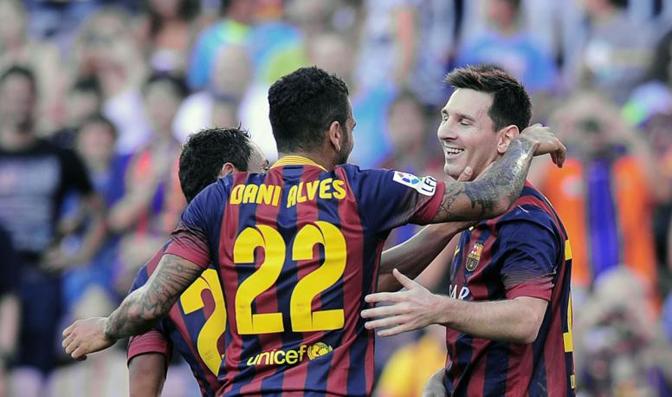 Barcellona straripante nella prima gara della Liga 2013/2014: Messi e compagni hanno dominato contro il Levante, segnando gol a ripetizione: 7-0 il punteggio finale al Camp Nou. LaPresse